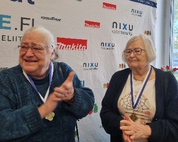 Seija ja Pirkko pronssia