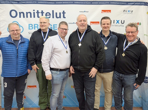 SM-parikilpailun mitalikolmikko