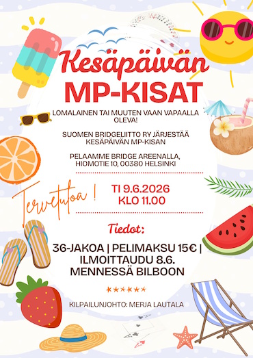 Tervetuloa mukaan kesäpäivän viettoon!